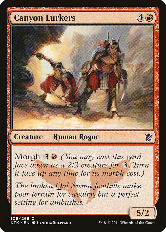 Canyon Lurkers [Khans of Tarkir] | Webway Games