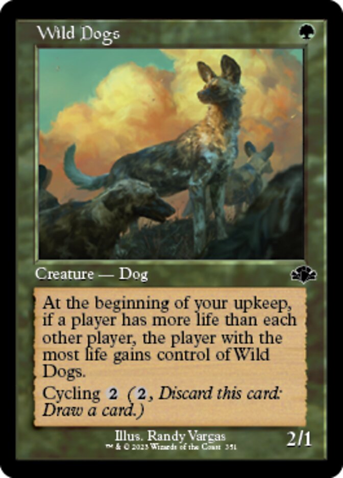Wild Dogs (Retro) [Dominaria Remastered] | Webway Games