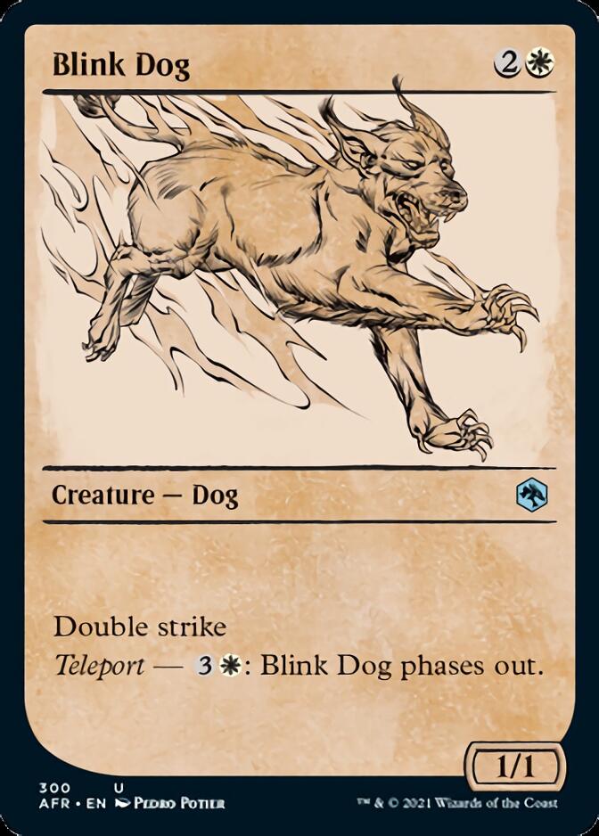 Blink Dog (Showcase) [Dungeons & Dragons: Adventures in the Forgotten Realms] | Webway Games