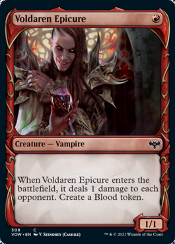 Voldaren Epicure (Showcase Fang Frame) [Innistrad: Crimson Vow] | Webway Games