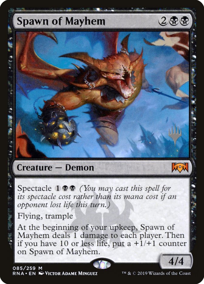 Spawn of Mayhem (Promo Pack) [Ravnica Allegiance Promos] | Webway Games