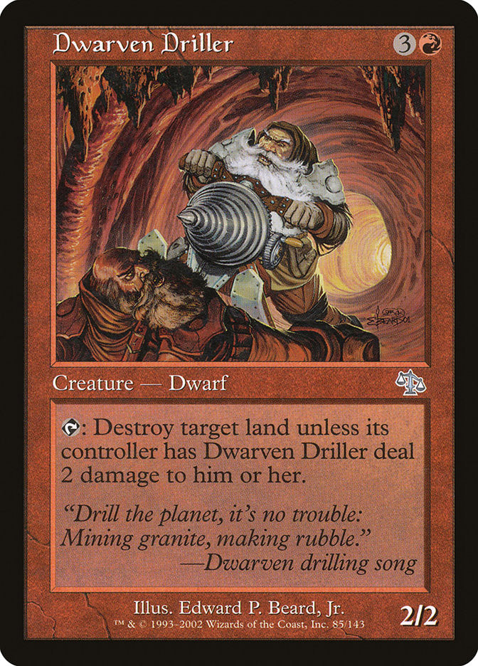 Dwarven Driller [Judgment] | Webway Games