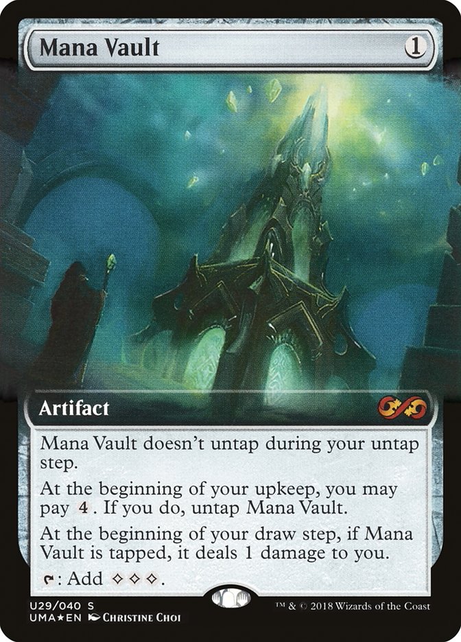 Mana Vault [Ultimate Box Topper] | Webway Games