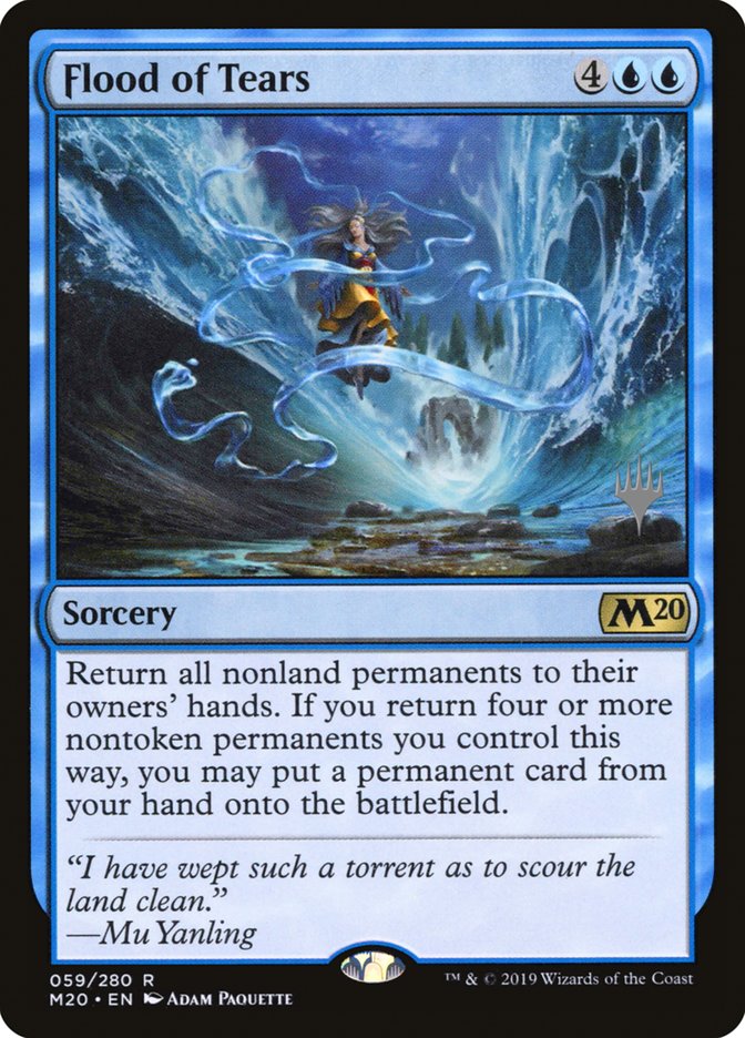 Flood of Tears (Promo Pack) [Core Set 2020 Promos] | Webway Games