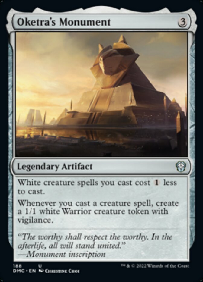 Oketra's Monument [Dominaria United Commander] | Webway Games