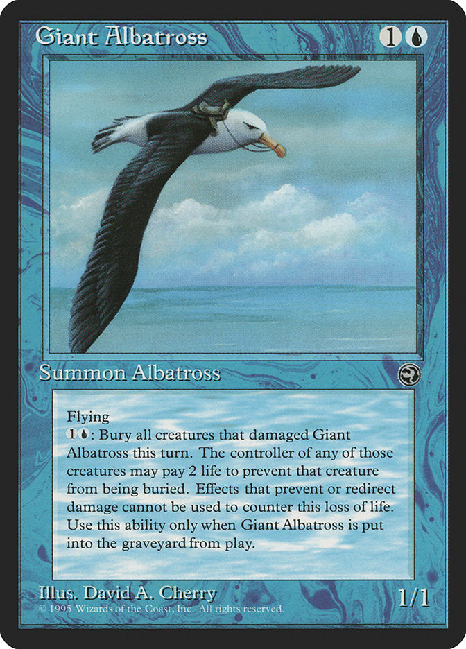 Giant Albatross (Empty Ocean) [Homelands] | Webway Games
