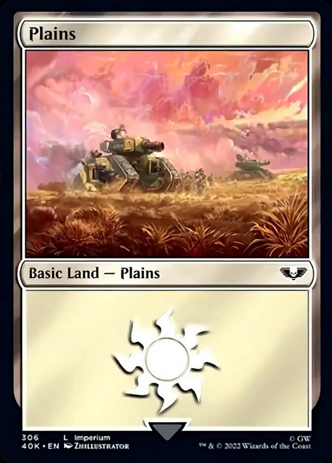 Plains (306) [Universes Beyond: Warhammer 40,000] | Webway Games