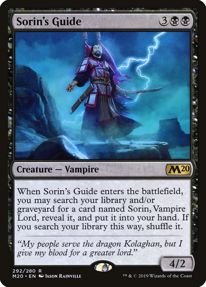 Sorin's Guide [Core Set 2020] | Webway Games