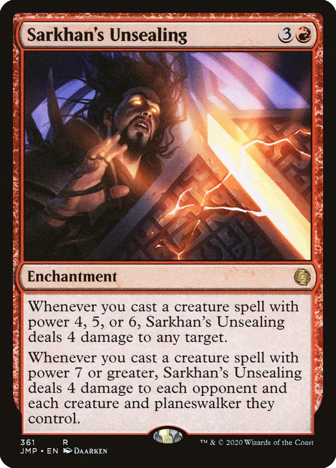 Sarkhan's Unsealing [Jumpstart] | Webway Games