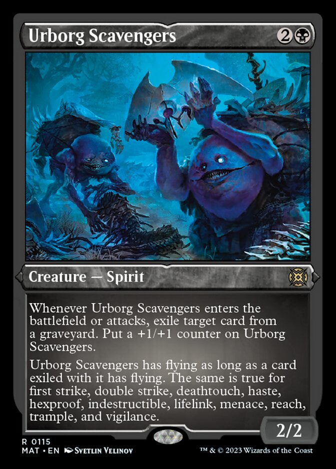 Urborg Scavengers (Foil Etched) [March of the Machine: The Aftermath] | Webway Games