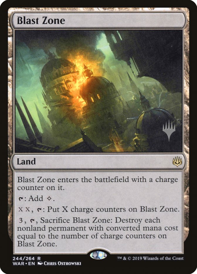Blast Zone (Promo Pack) [War of the Spark Promos] | Webway Games