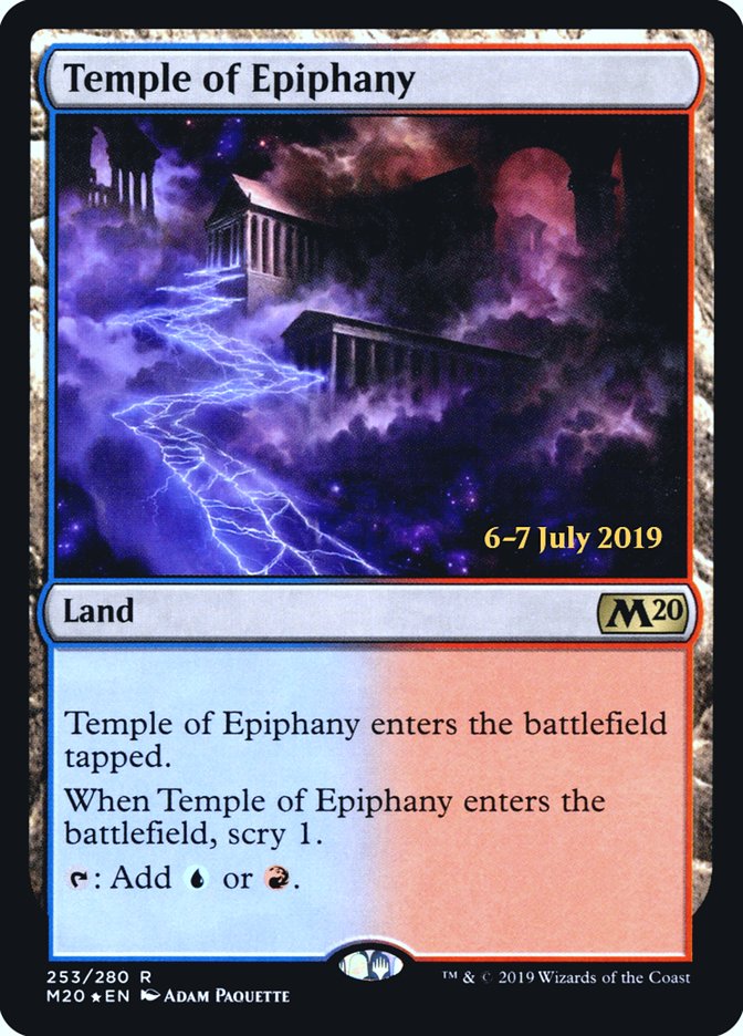 Temple of Epiphany  [Core Set 2020 Prerelease Promos] | Webway Games