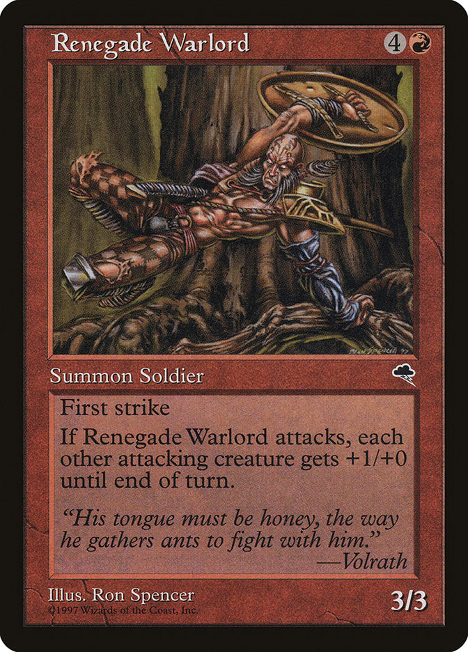 Renegade Warlord [Tempest] | Webway Games