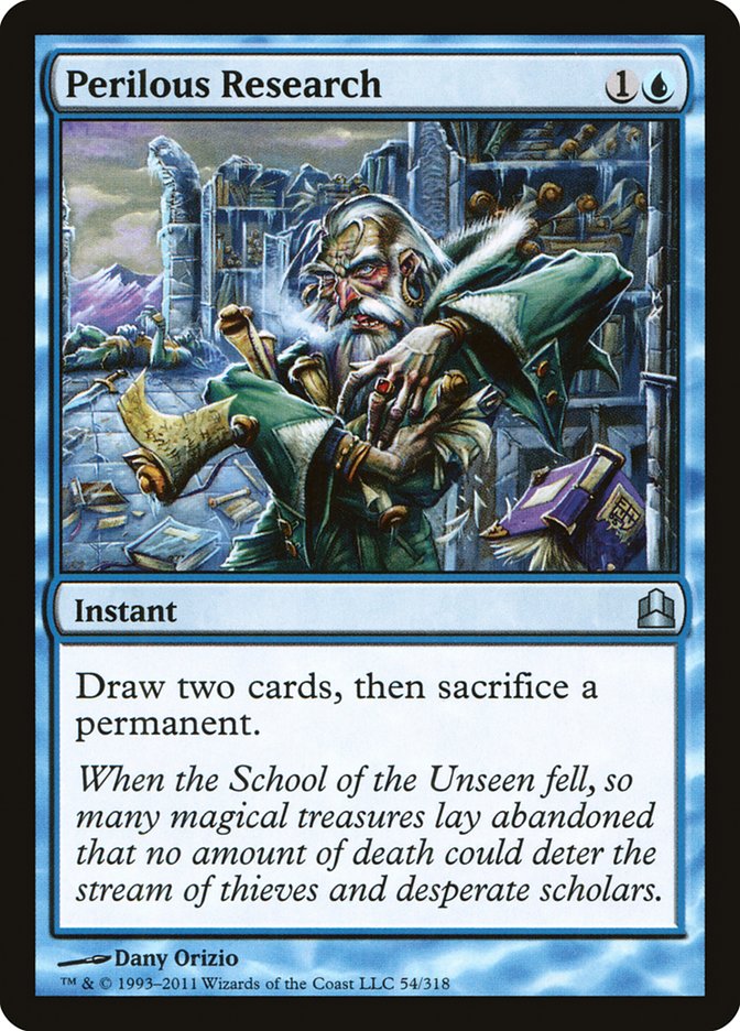 Perilous Research [Commander 2011] | Webway Games