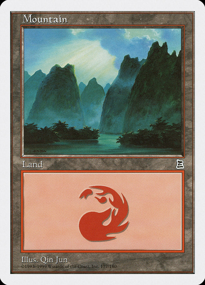 Mountain (#177) [Portal Three Kingdoms] | Webway Games