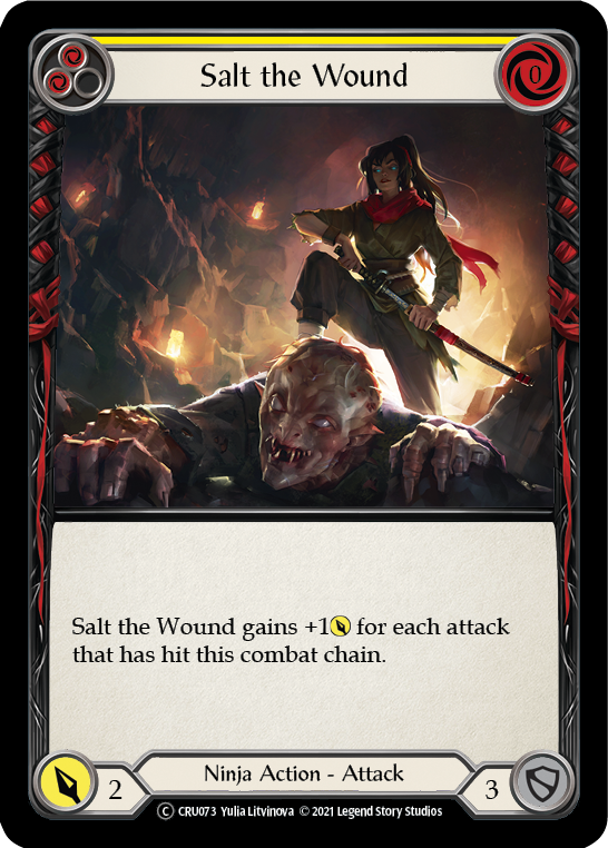 Salt the Wound [CRU073] Unlimited Normal | Webway Games