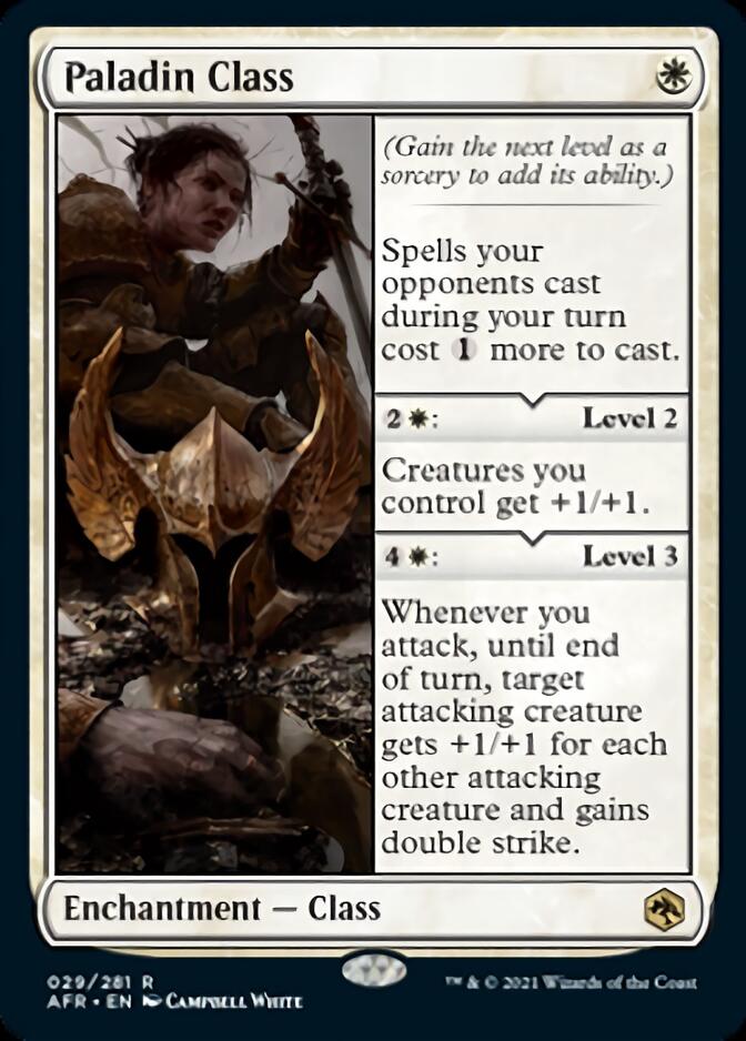 Paladin Class [Dungeons & Dragons: Adventures in the Forgotten Realms] | Webway Games