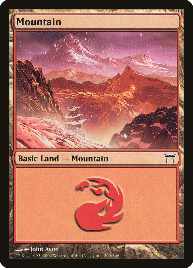 Mountain (#299) [Champions of Kamigawa] | Webway Games