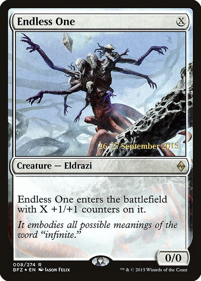 Endless One  (Prerelease) [Battle for Zendikar Prerelease Promos] | Webway Games