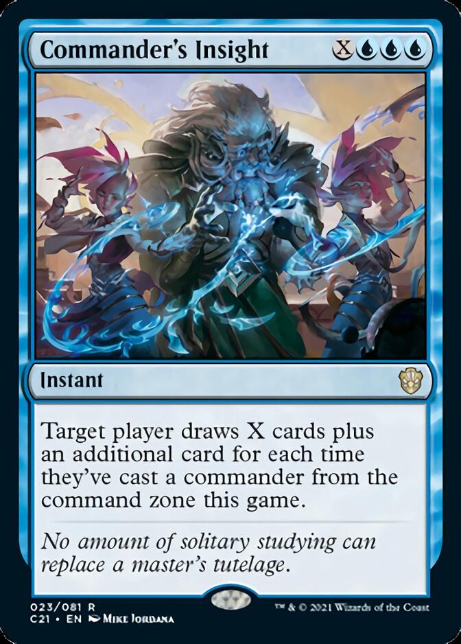 Commander's Insight [Commander 2021] | Webway Games
