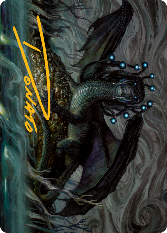 Oculus Whelp Art Card (Gold-Stamped Signature) [March of the Machine Art Series] | Webway Games