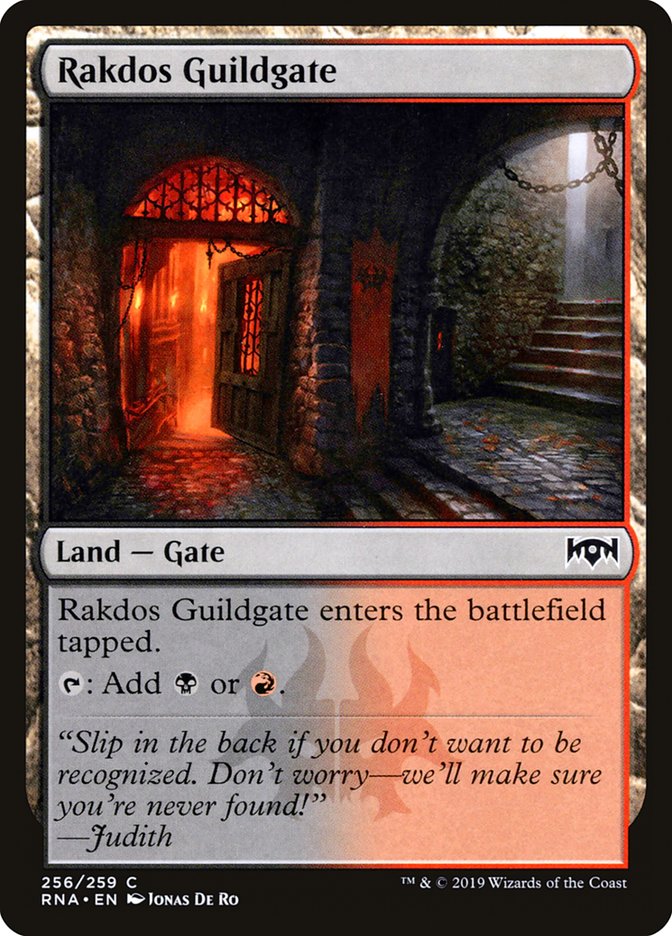 Rakdos Guildgate (256/259) [Ravnica Allegiance] | Webway Games