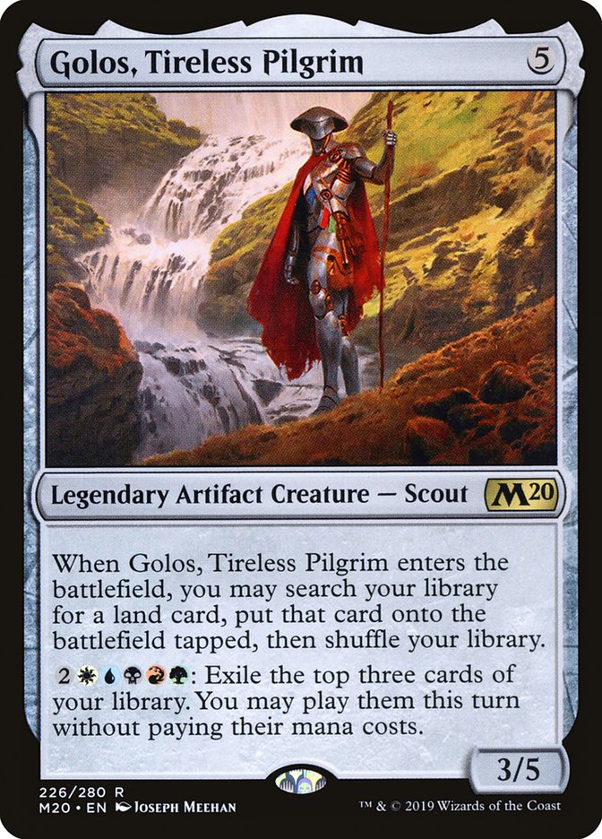 Golos, Tireless Pilgrim [Core Set 2020] | Webway Games
