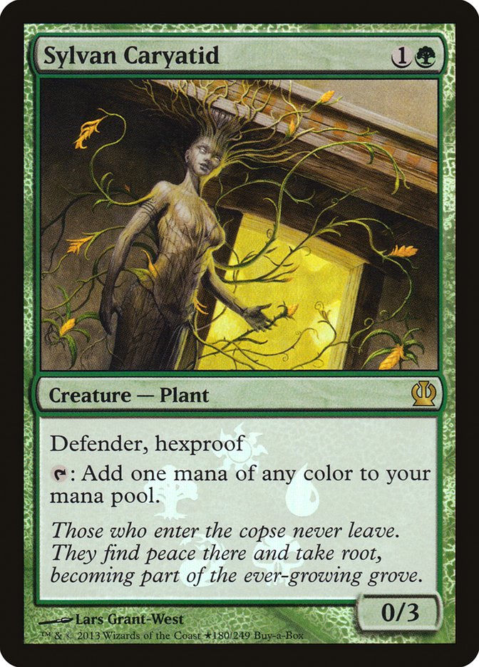 Sylvan Caryatid (Buy-A-Box) [Theros Promos] | Webway Games