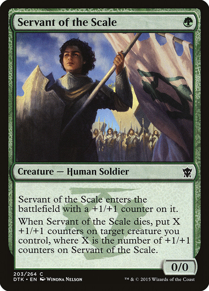 Servant of the Scale [Dragons of Tarkir] | Webway Games
