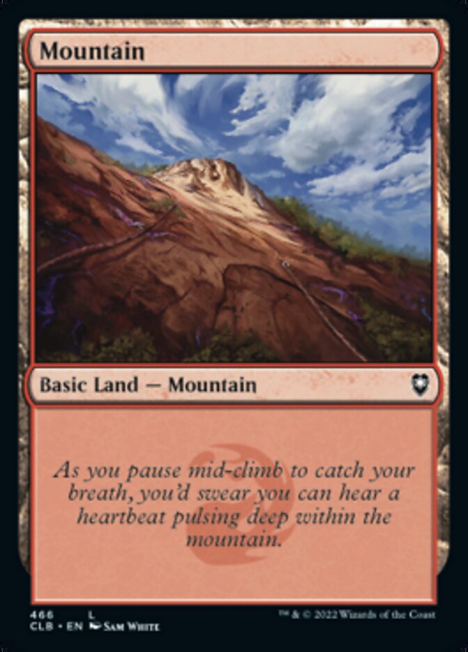 Mountain (466) [Commander Legends: Battle for Baldur's Gate] | Webway Games