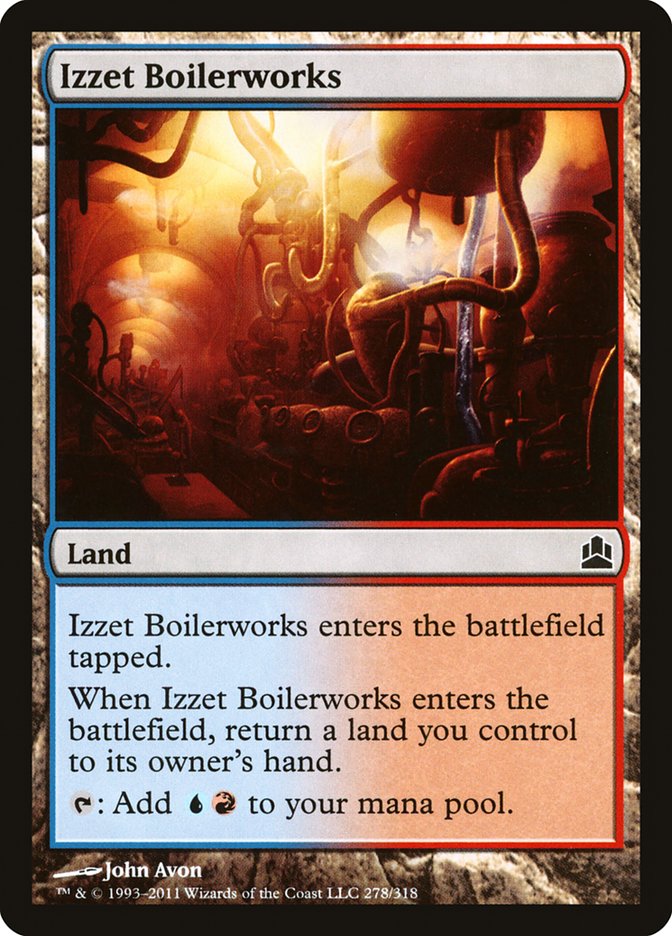 Izzet Boilerworks [Commander 2011] | Webway Games