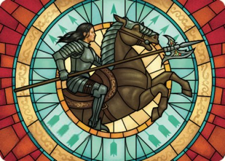 Tori D'Avenant, Fury Rider Art Card [Dominaria United Art Series] | Webway Games