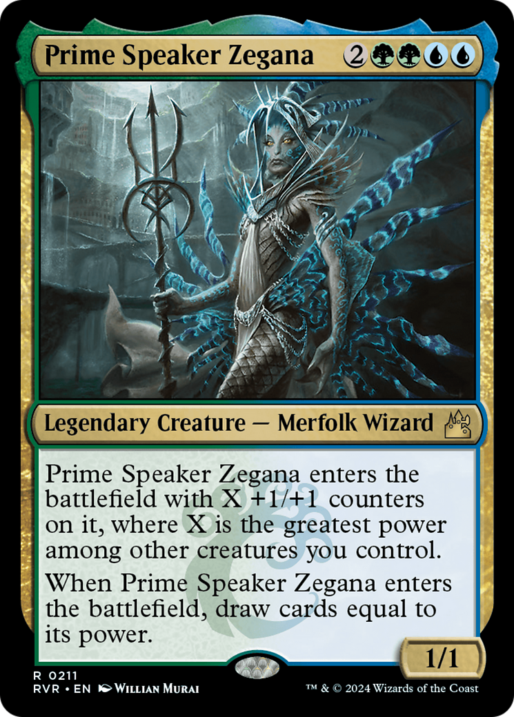 Prime Speaker Zegana [Ravnica Remastered] | Webway Games