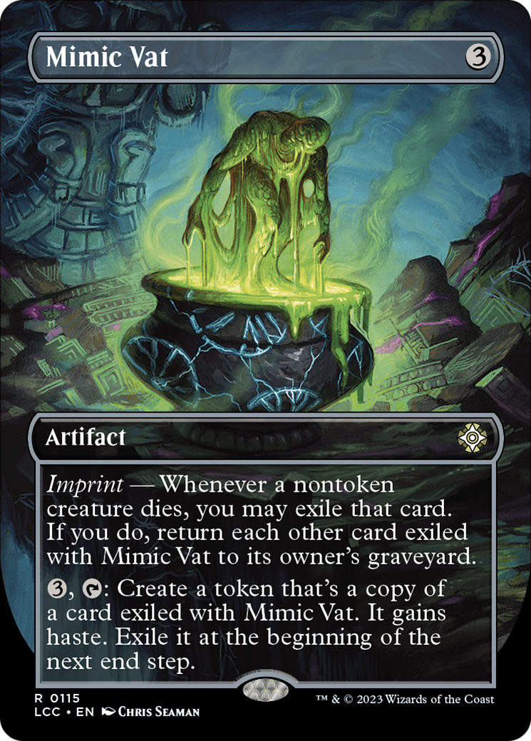 Mimic Vat (Borderless) [The Lost Caverns of Ixalan Commander] | Webway Games