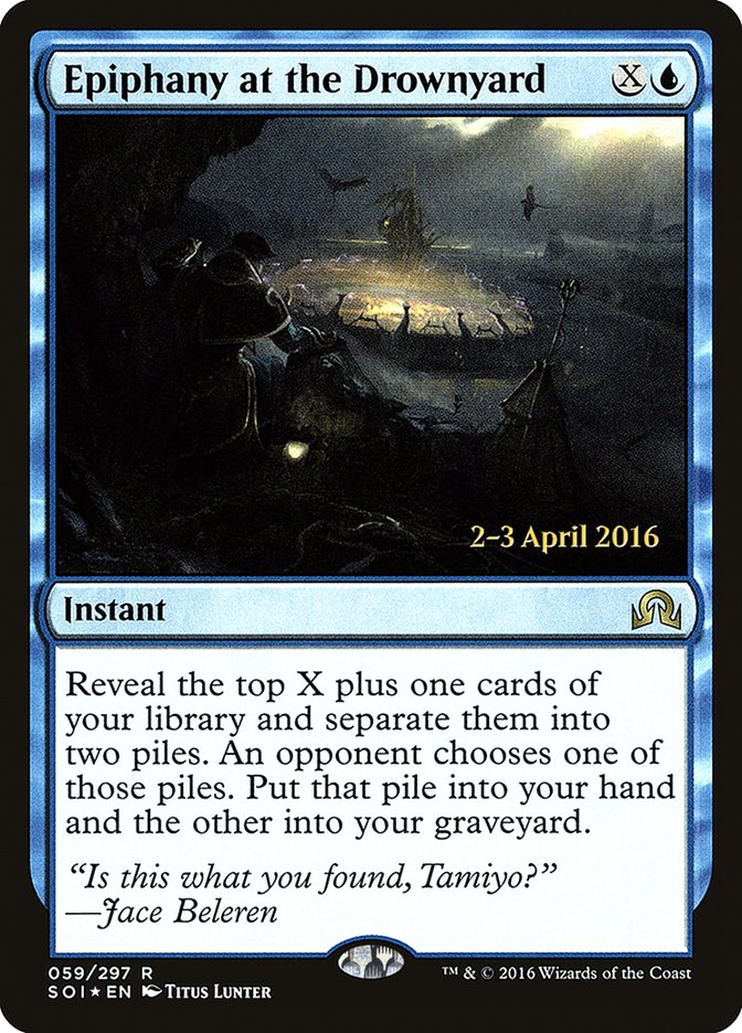 Epiphany at the Drownyard (Prerelease) [Shadows over Innistrad Prerelease Promos] | Webway Games