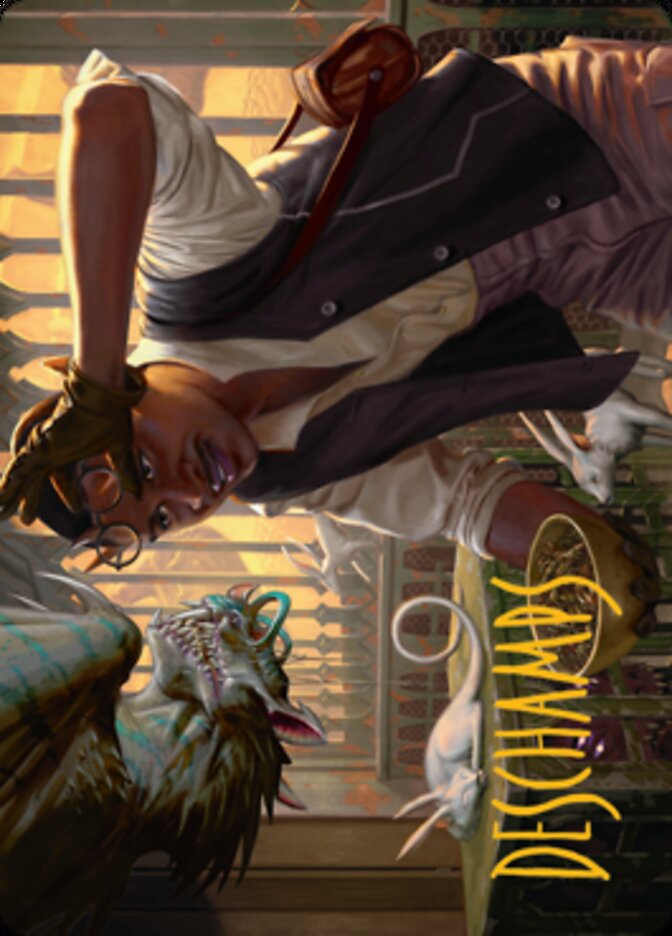 Bennie Bracks, Zoologist Art Card (Gold-Stamped Signature) [Streets of New Capenna Art Series] | Webway Games