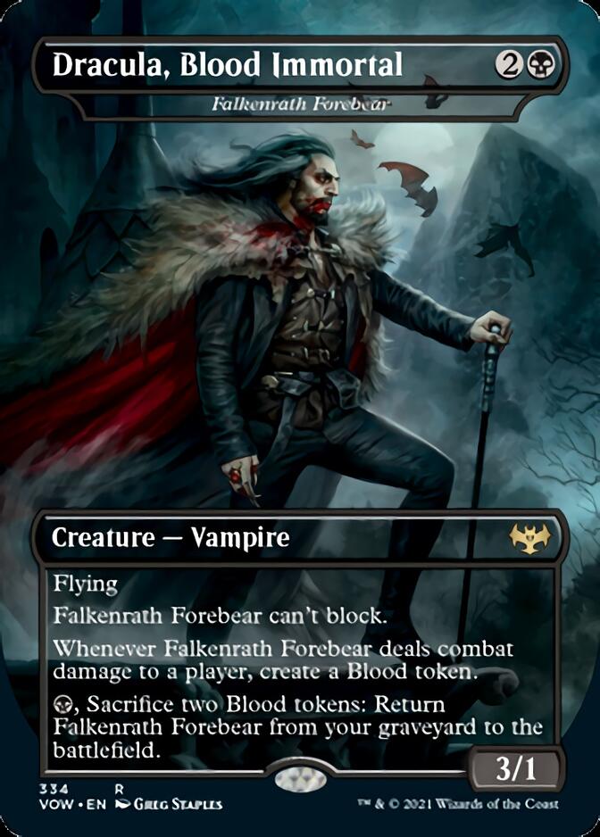 Falkenrath Forebear - Dracula, Blood Immortal [Innistrad: Crimson Vow] | Webway Games
