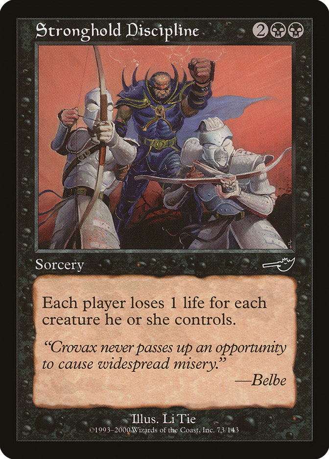 Stronghold Discipline [Nemesis] | Webway Games