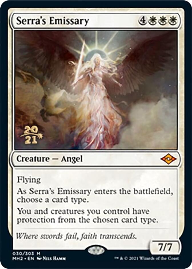 Serra's Emissary [Modern Horizons 2 Prerelease Promos] | Webway Games