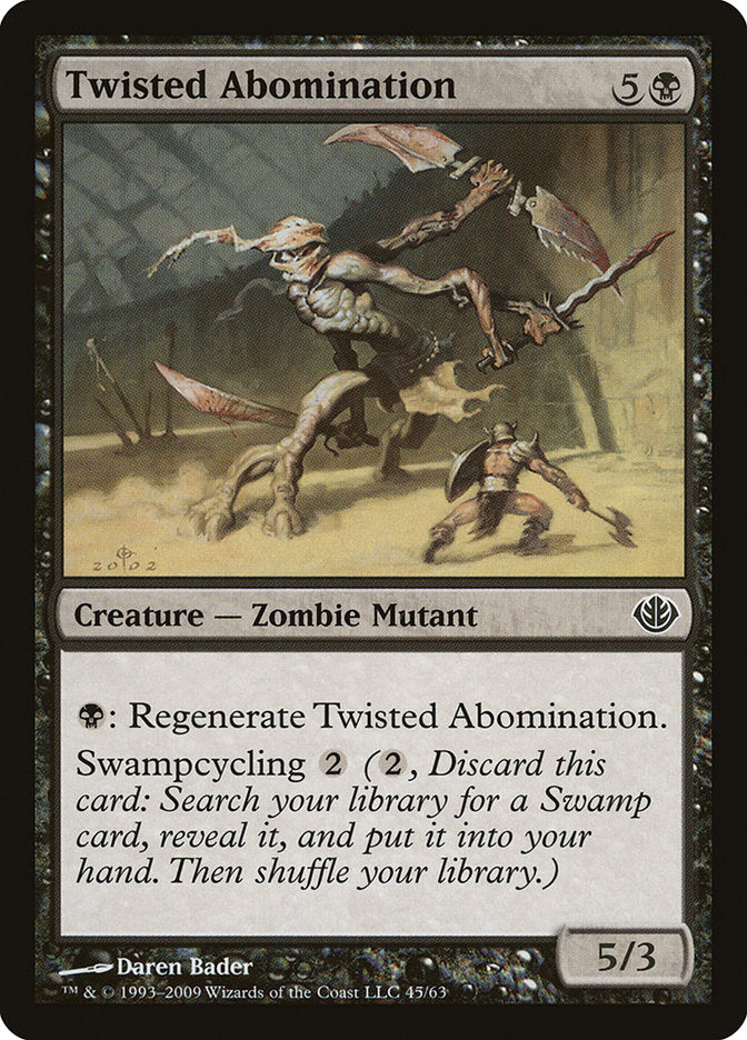 Twisted Abomination [Duel Decks: Garruk vs. Liliana] | Webway Games