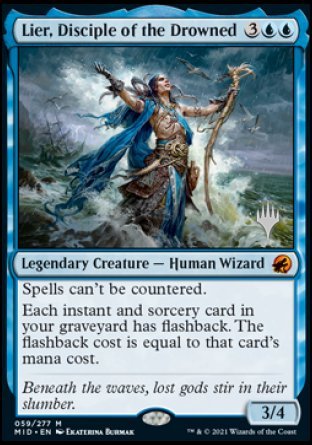 Lier, Disciple of the Drowned (Promo Pack) [Innistrad: Midnight Hunt Promos] | Webway Games