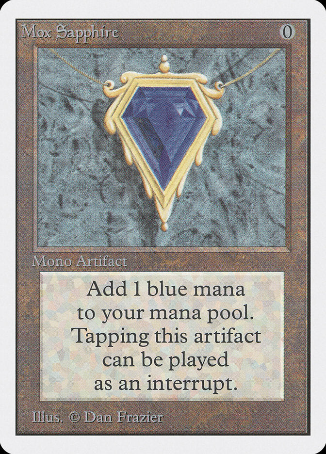 Mox Sapphire [Unlimited Edition] | Webway Games