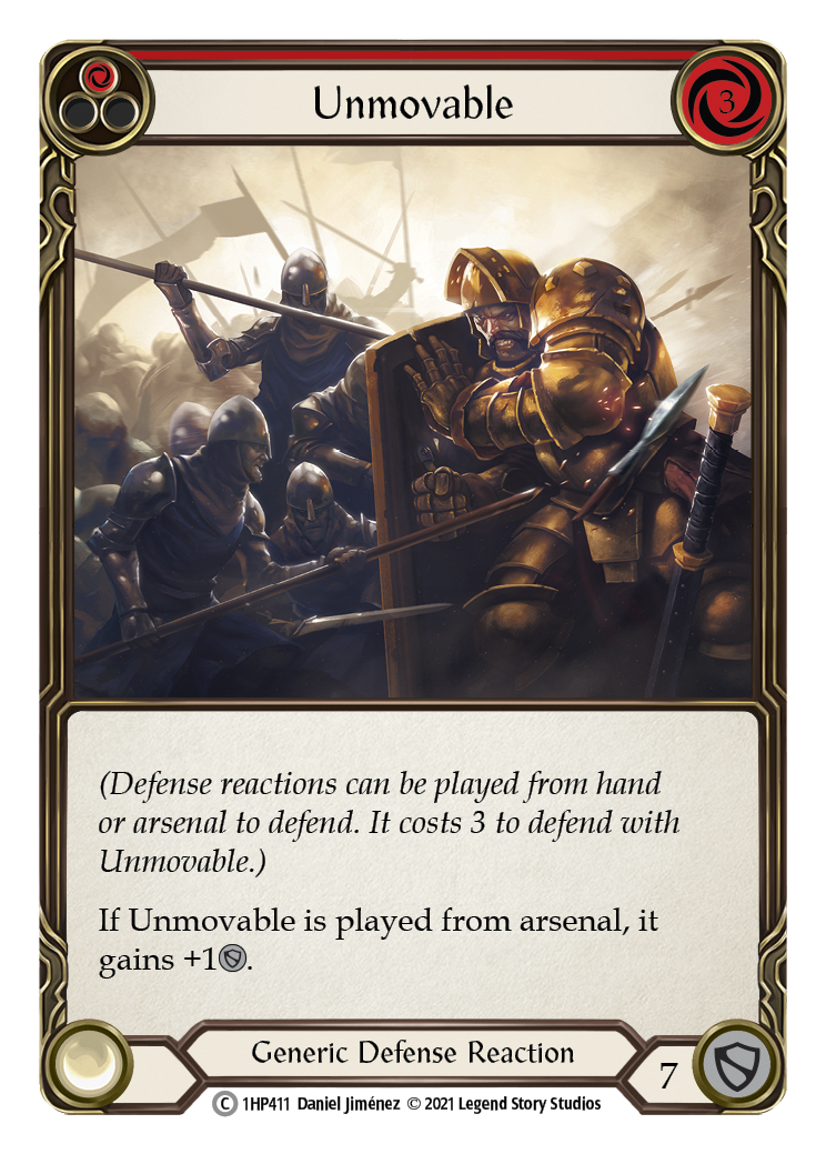Unmovable (Red) [1HP411] | Webway Games