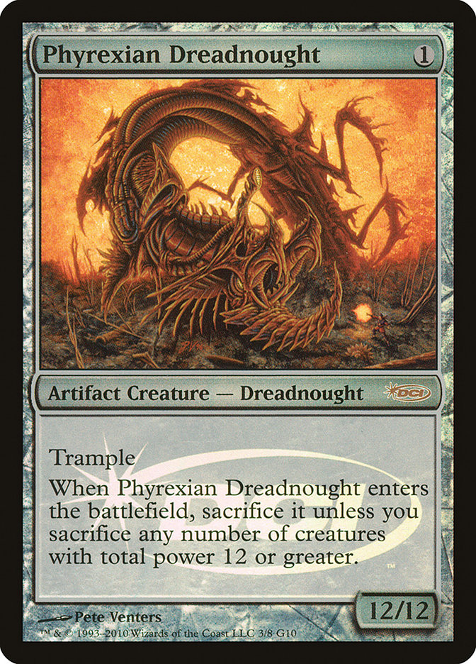 Phyrexian Dreadnought [Judge Gift Cards 2010] | Webway Games