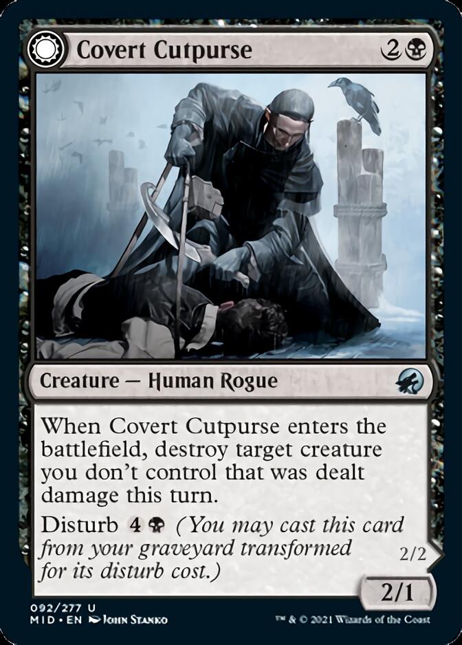 Covert Cutpurse // Covetous Geist [Innistrad: Midnight Hunt] | Webway Games