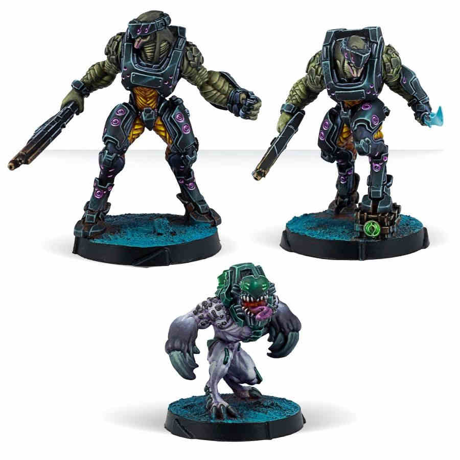 INFINITY: COMBINED ARMY: SHASVASTII INDEPENDENT ASSAULT GROUP: JAYTH CUTTHROATS
