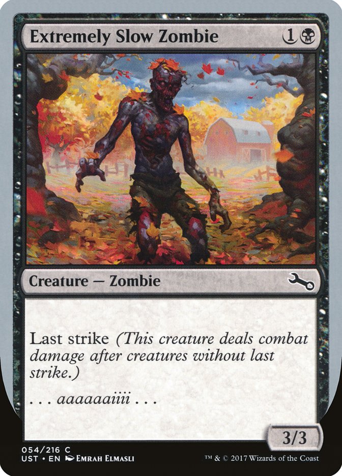 Extremely Slow Zombie ("...aaaaaaiiii...") [Unstable] | Webway Games