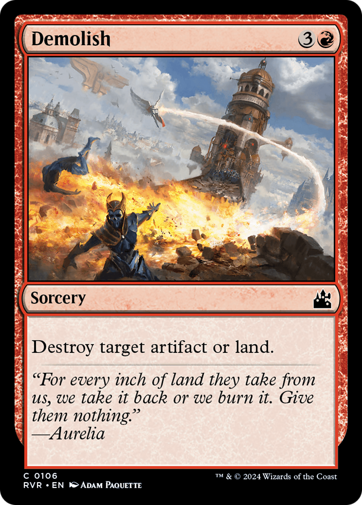 Demolish [Ravnica Remastered] | Webway Games