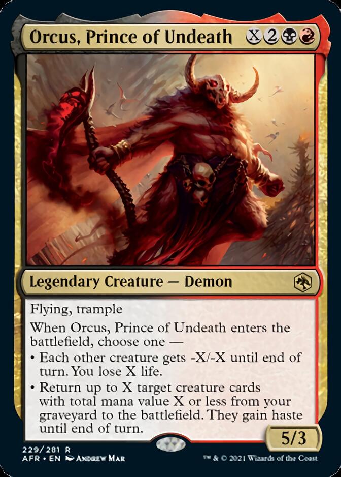 Orcus, Prince of Undeath [Dungeons & Dragons: Adventures in the Forgotten Realms] | Webway Games