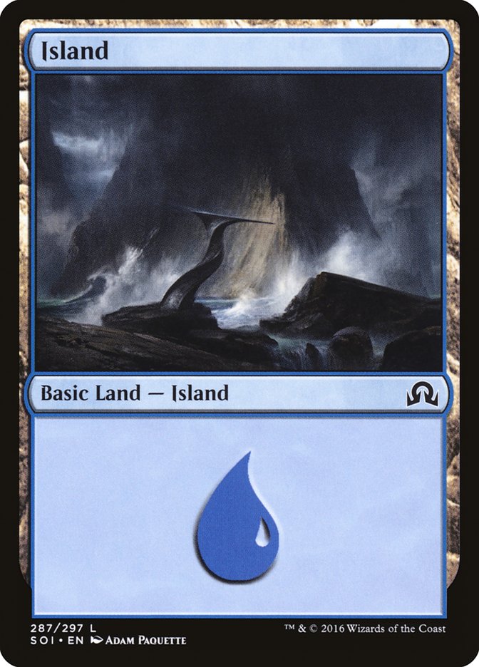 Island (#287) [Shadows over Innistrad] | Webway Games